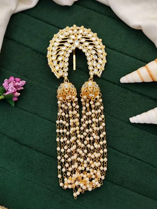 Antique Jewellery Design High Gold Polish Hair Accessories