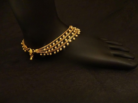 Triple Layer Style Delicate Payal