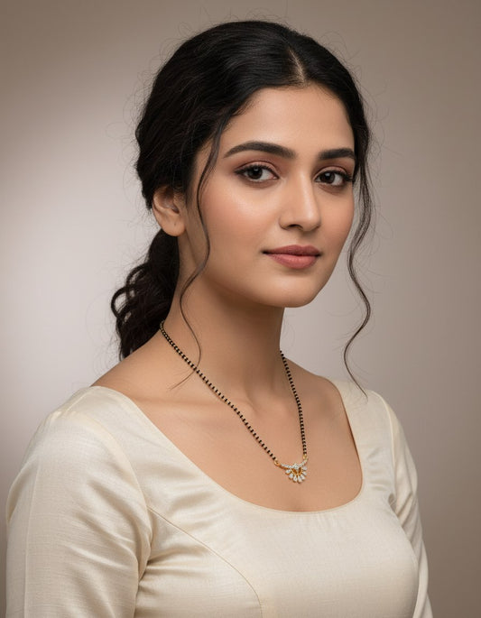 Surya Sparkle Diamond Mangalsutra