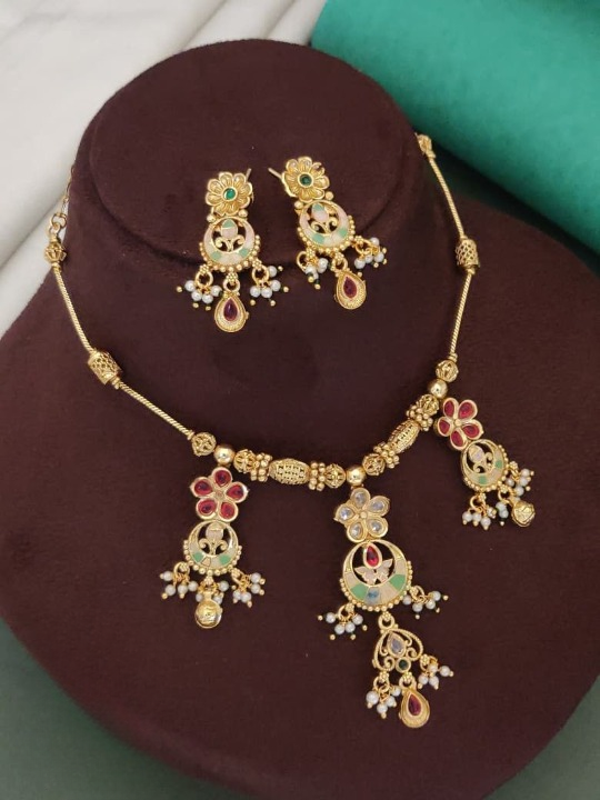 Heritage Copar Tanmaniya Necklace Set