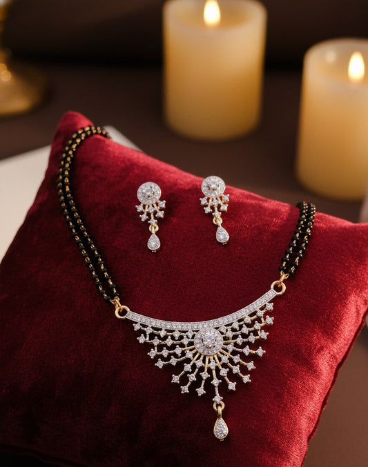 Rajwada Sparkle Mangalsutra Set