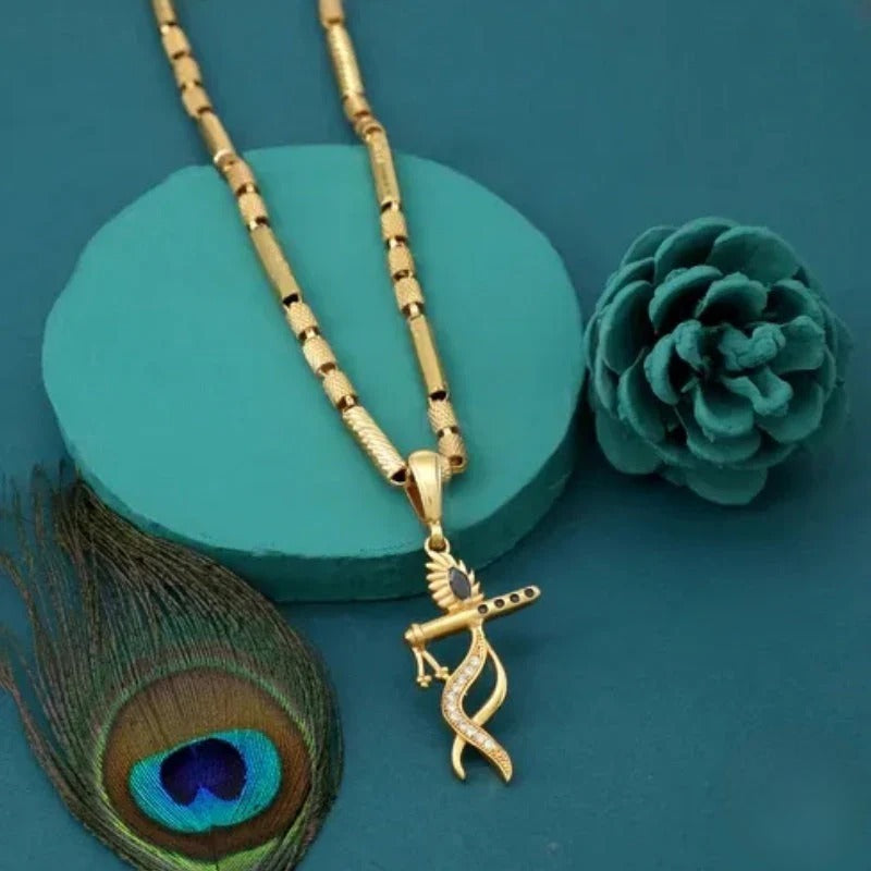 BELLIZA JEWELS SHYAMA BLACK GOLD DIAMOND NECKLACE