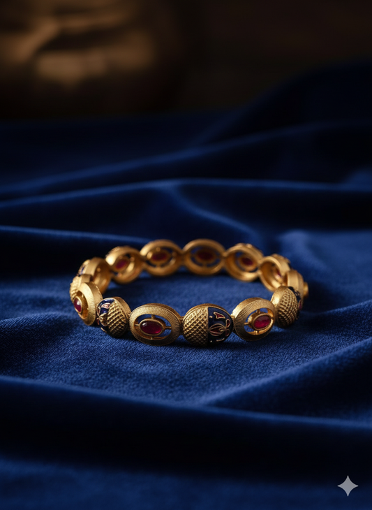 Kundan Grace Everyday Bangles