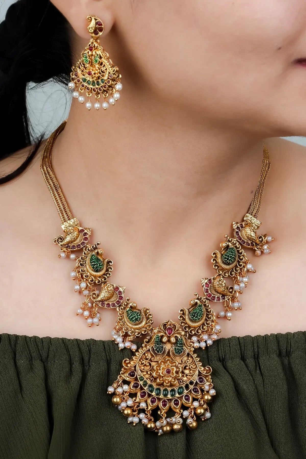 belliza jewels gold plated soccer set for women and girl