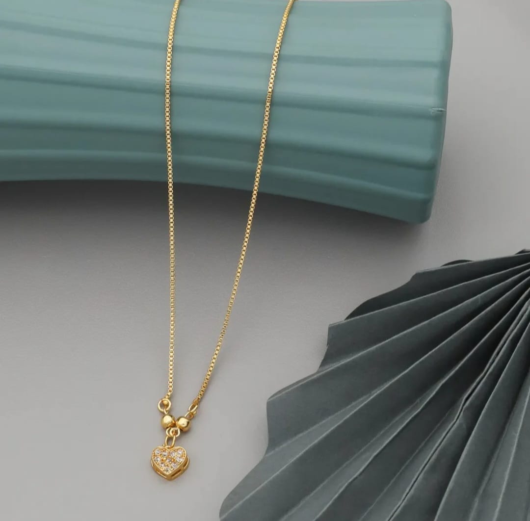 BRASS GOLD PLATED MANGALSUTRA NECKLACE BRACELET COMBO FOR WOMEN