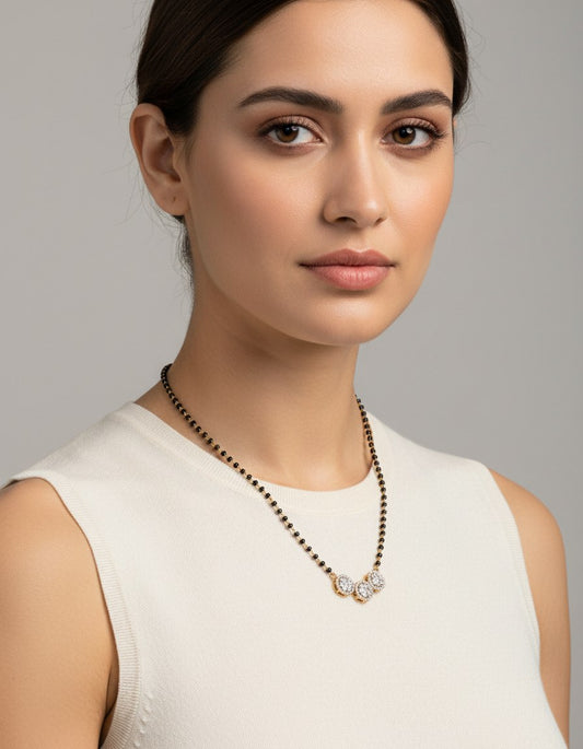 Triple-Diamond Cluster Mangalsutra