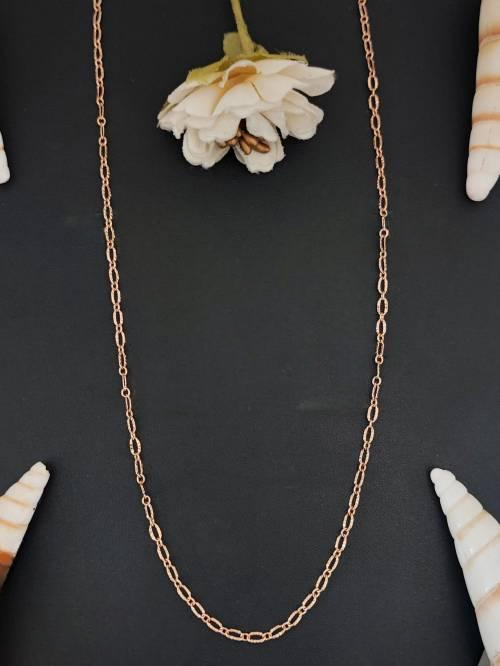 Antique Jewellery Rose Rodium Polish Designer Beautiful Antique Chain