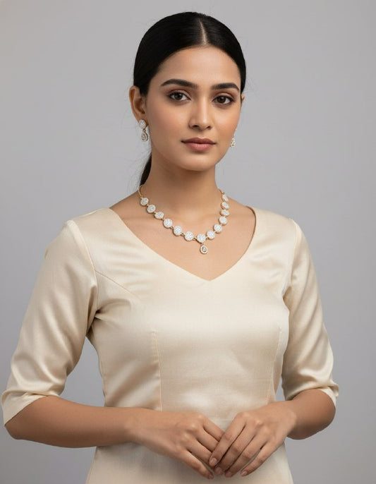 Elegant Gold Necklace Set