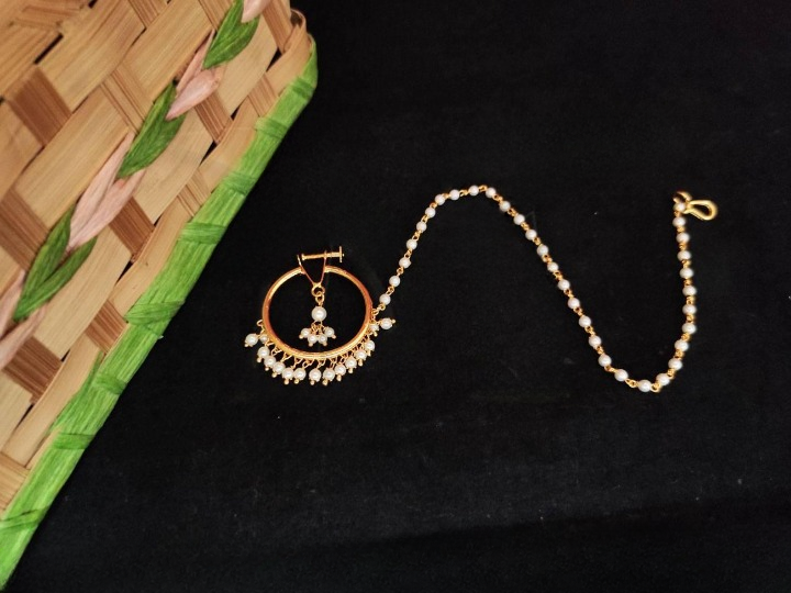 Designer Fancy Design Beautiful Party wear Antique Nath