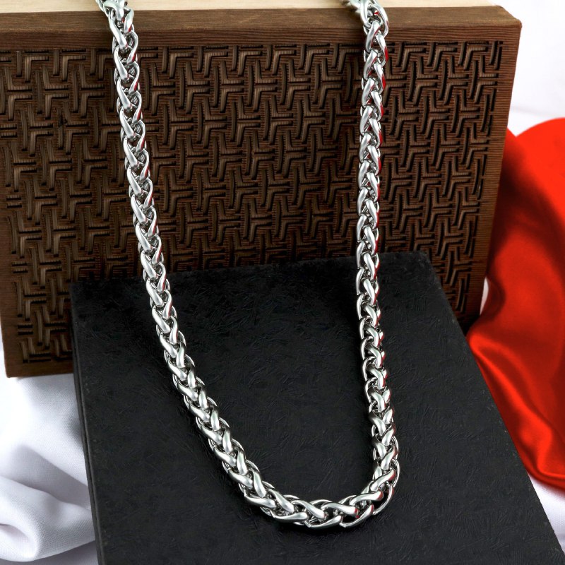 Premium Stainless Steel Cuban Rope Chain for Men