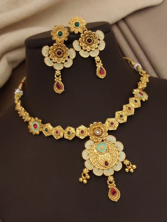 Fancy Design Party wear Necklace Set