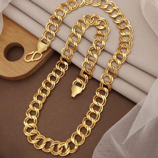 Classical Gold Finish Kadi Chain for Men.(CH-03)