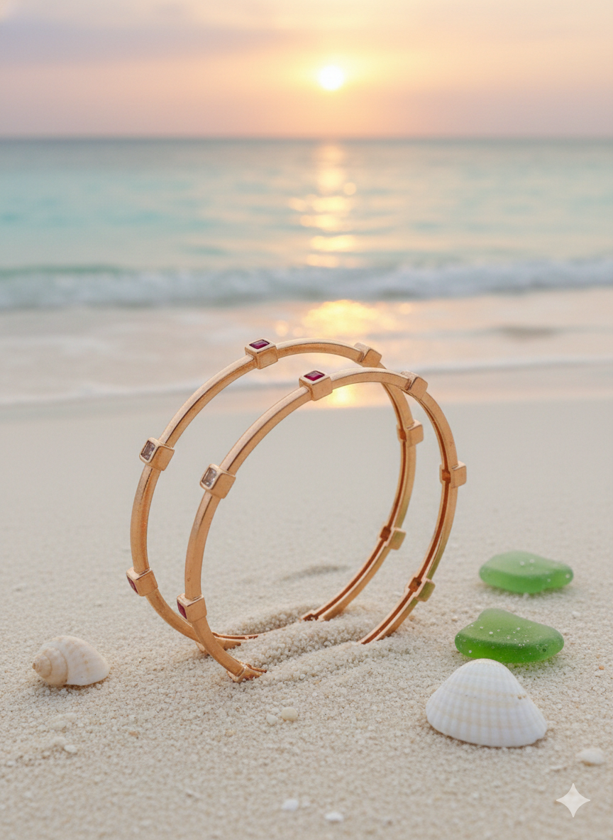 Saanjh Bangles (Set of 2)