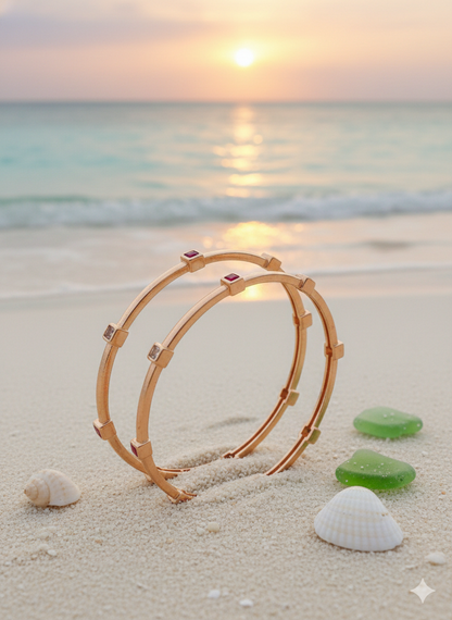 Saanjh Bangles (Set of 2)