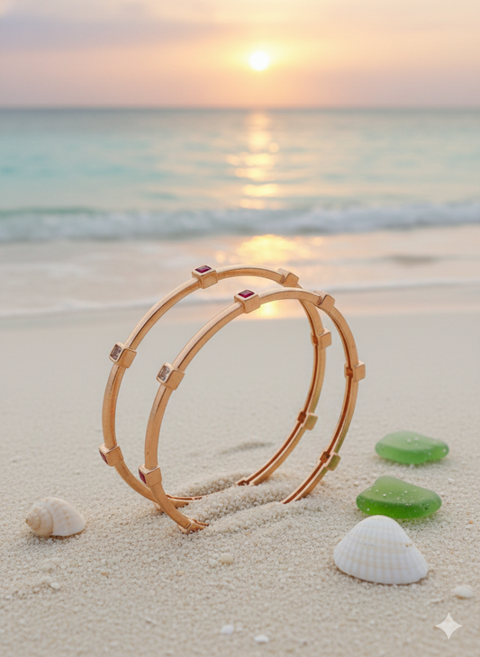 Saanjh Bangles (Set of 2)