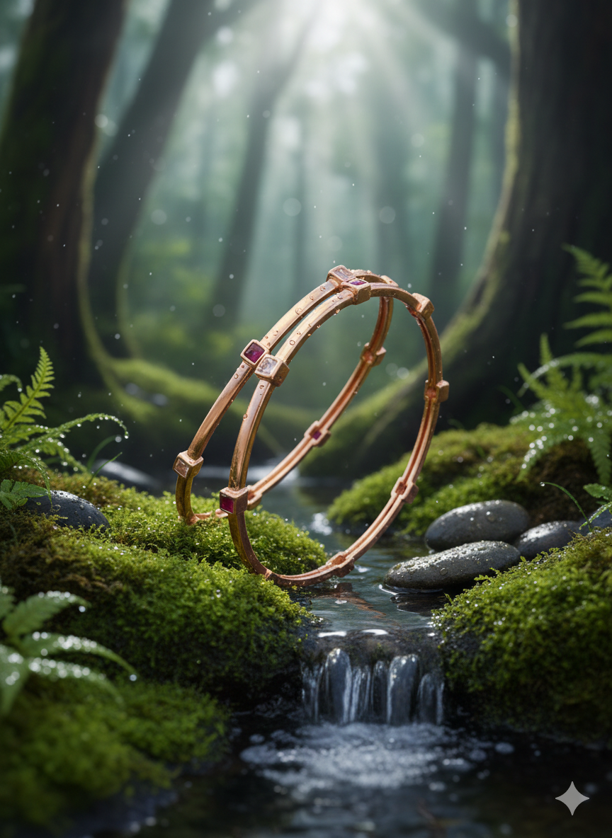 Saanjh Bangles (Set of 2)