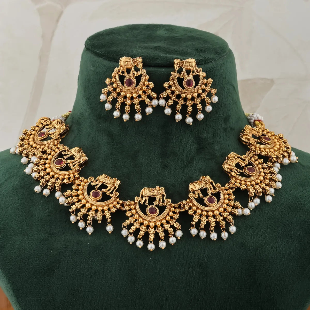 Belliza jewels gold plated soccer set for women and girl