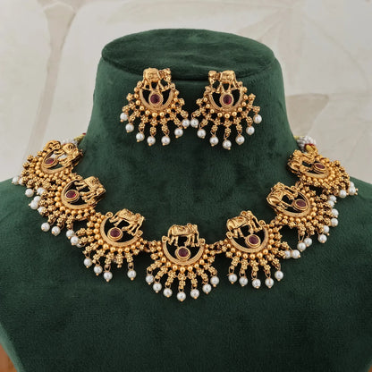 Belliza jewels gold plated soccer set for women and girl