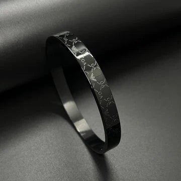 EAGLE CROSS LUXURY BLACK BRACELET FOR MEN