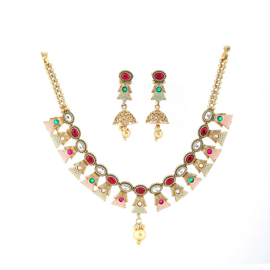 belliza jewels gold plated soccer set for women and girl