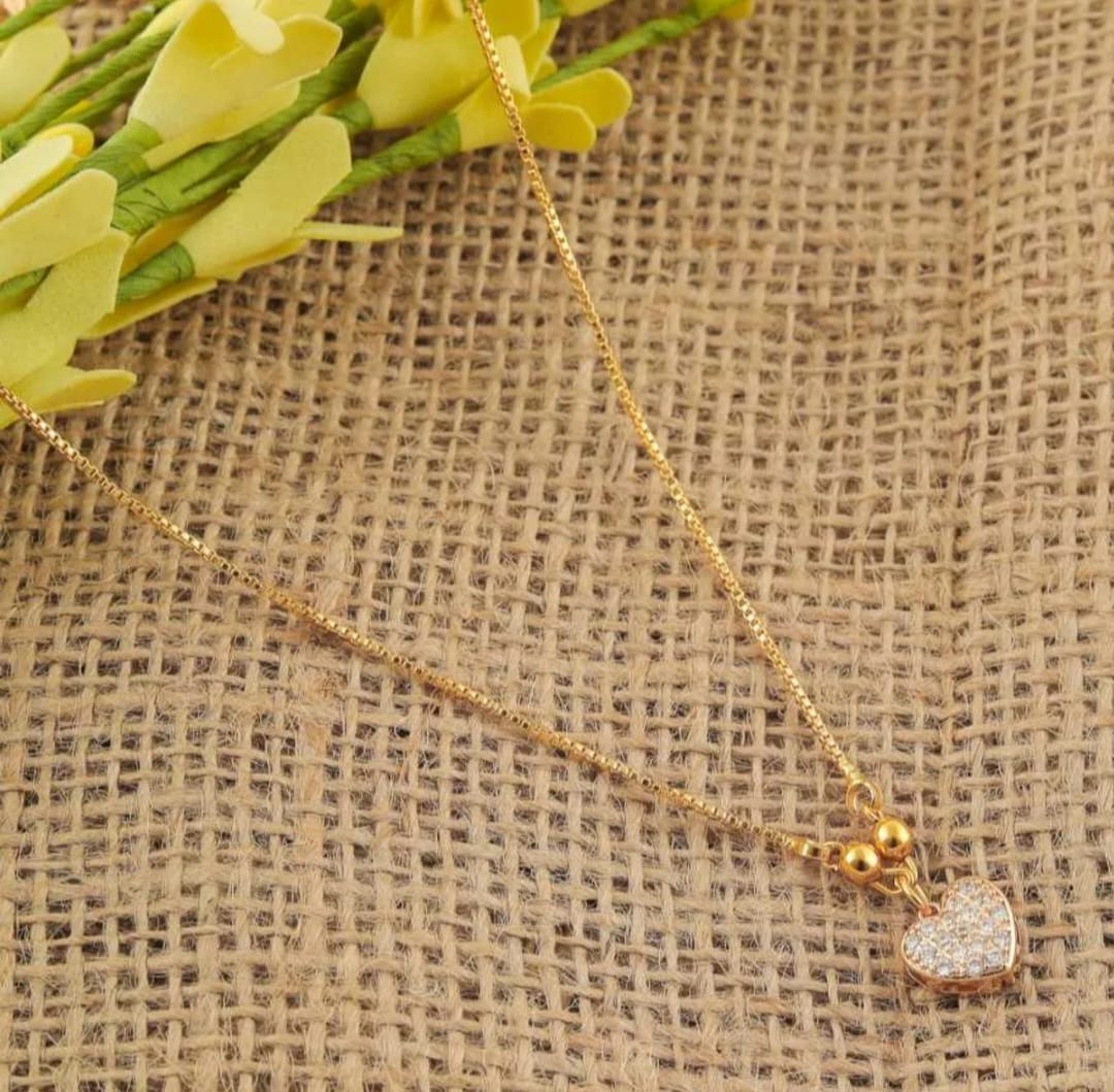 BRASS HIGH GOLD PLATED BANGLE BRACELET NECKLACE COMBO FOR WOMEN