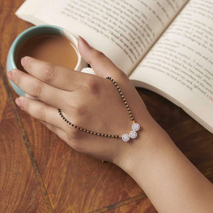 Triple-Diamond Cluster Mangalsutra